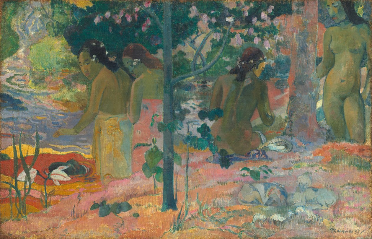 Badegjestene av Paul Gauguin