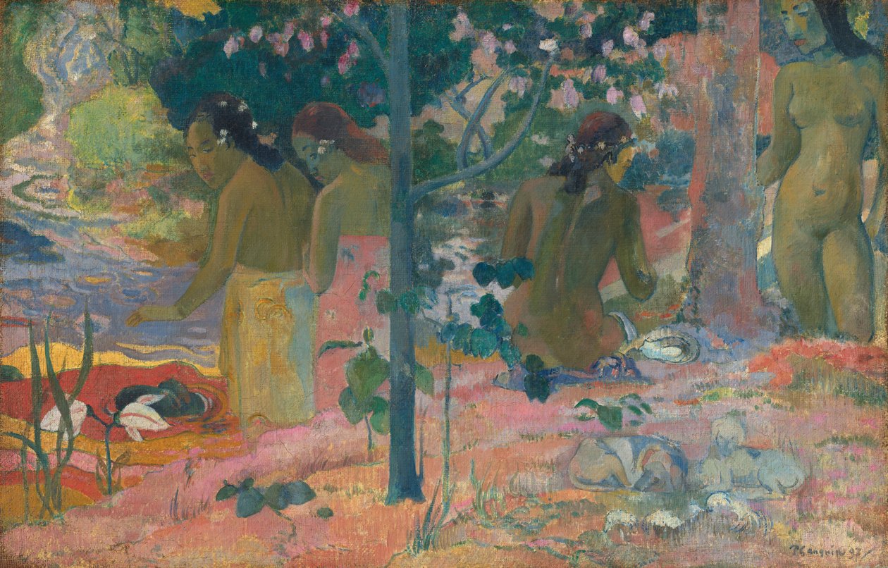 De badende av Paul Gauguin