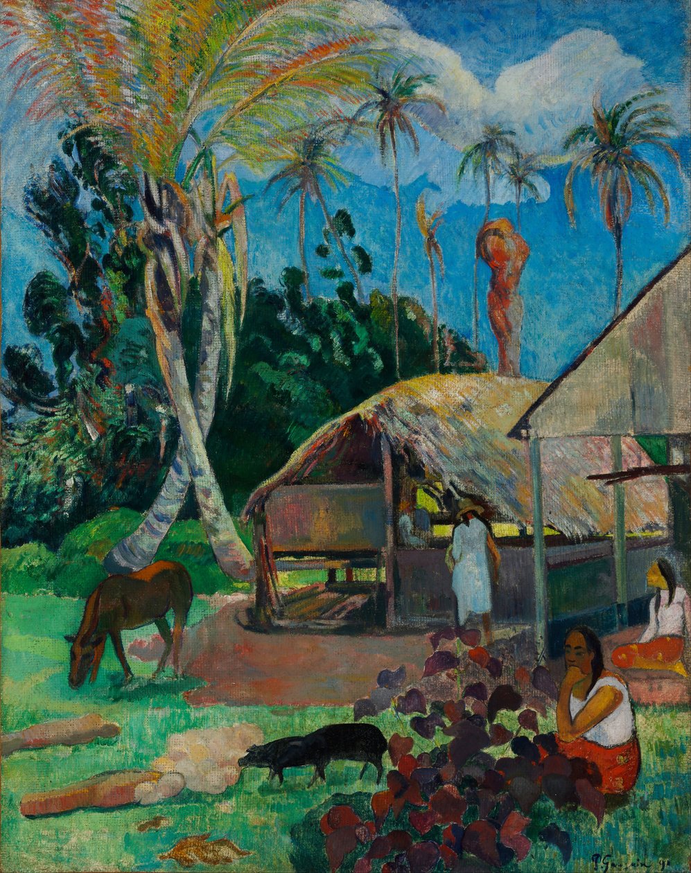 De svarte grisene av Paul Gauguin