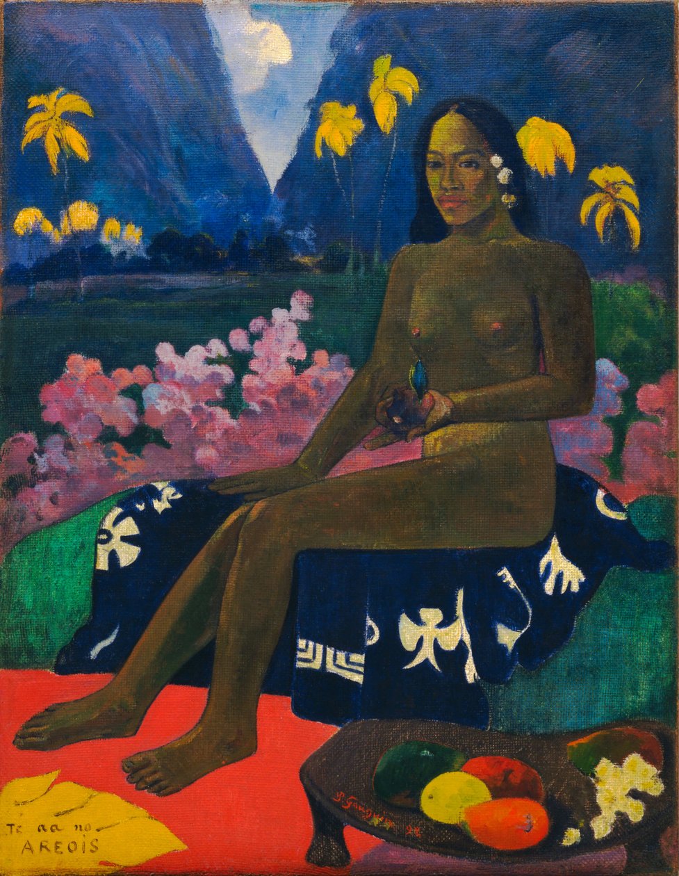 The Seed of the Areoi, 1892 av Paul Gauguin