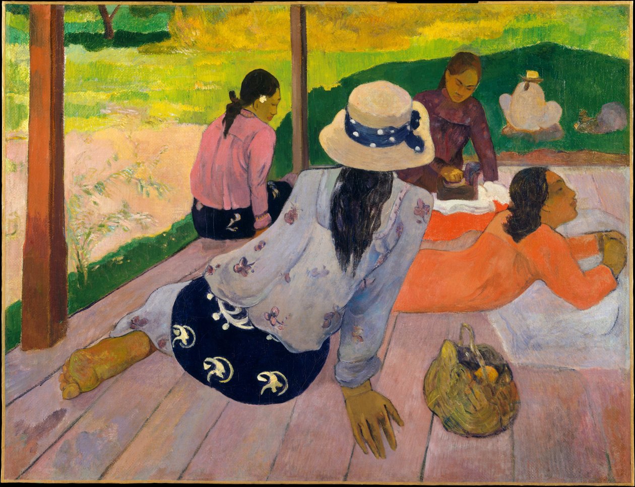 Siestaen av Paul Gauguin