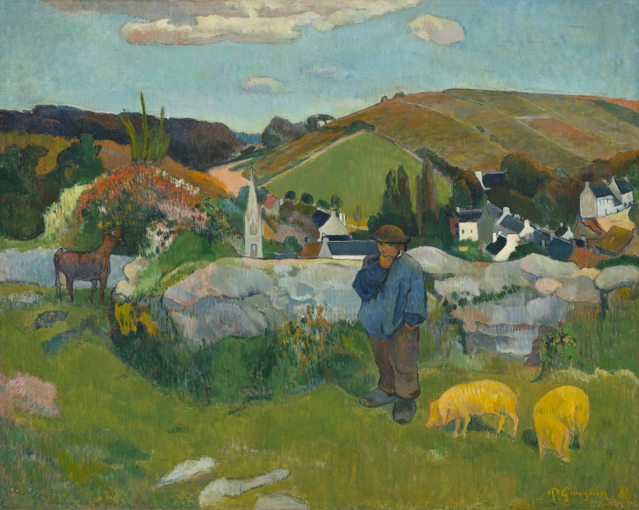 Svinegjeteren av Paul Gauguin