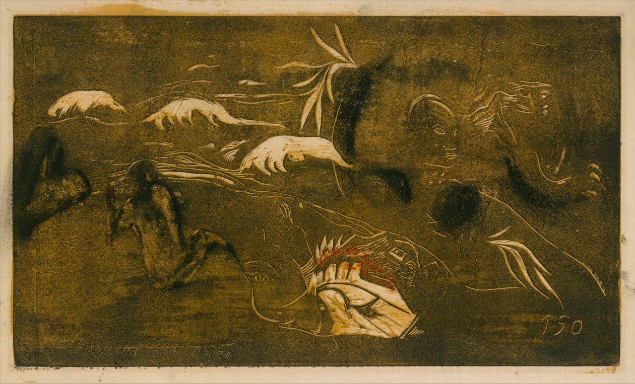 Das Universum wird erschaffen av Paul Gauguin