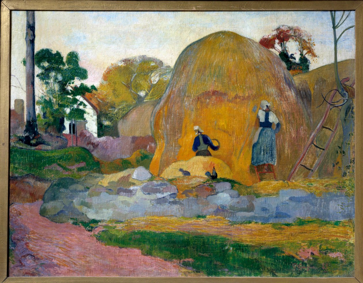 De gule kvernsteinene av Paul Gauguin