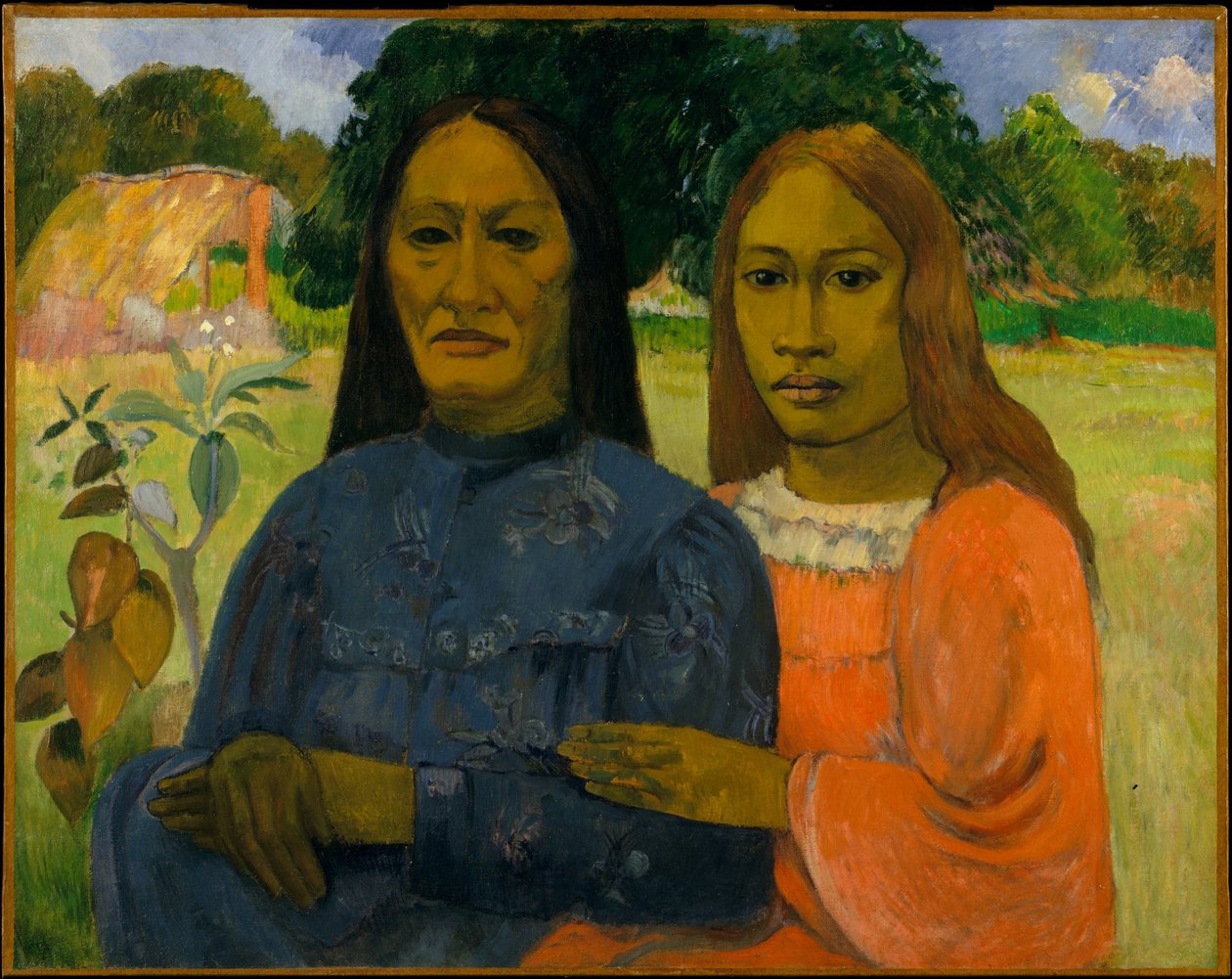 To kvinner av Paul Gauguin