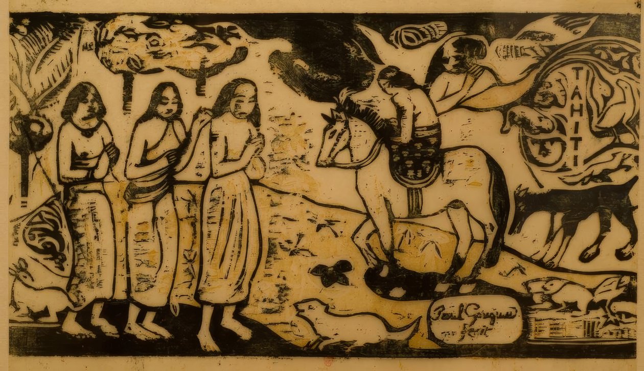 flytting av Paul Gauguin