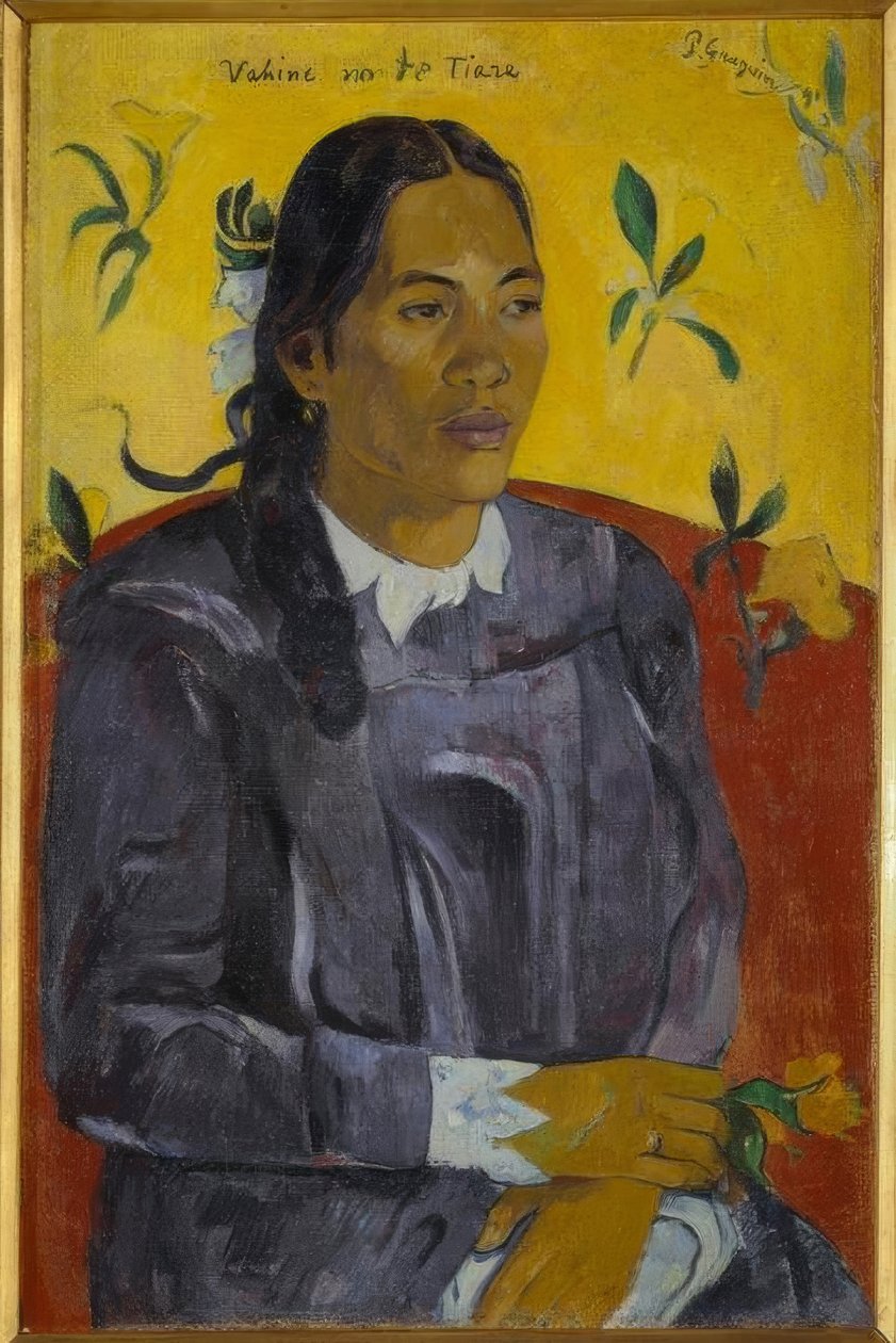 Blomstens kvinne av Paul Gauguin