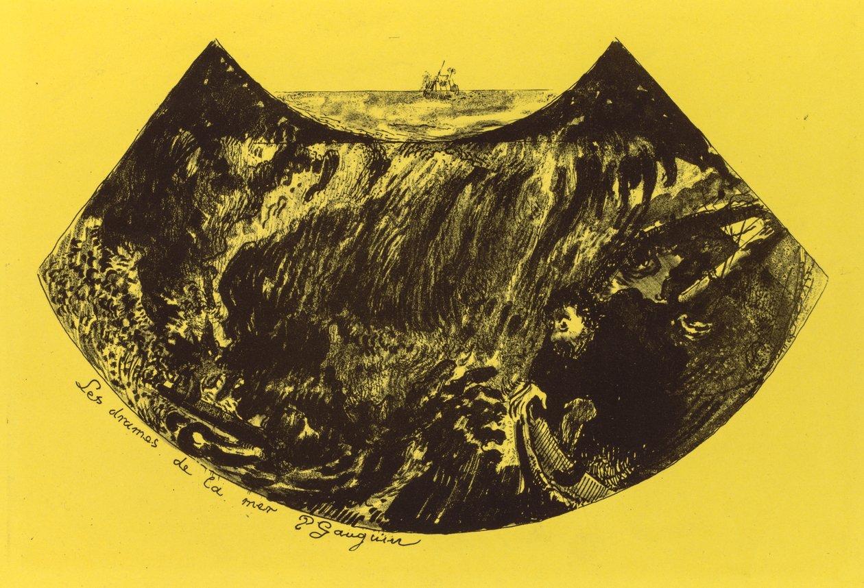 Volpini Suite: Dramas of the Sea av Paul Gauguin