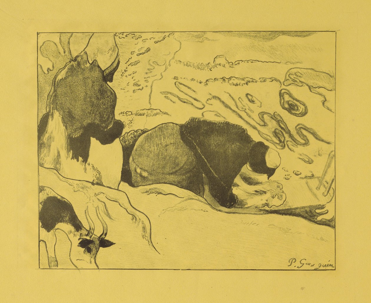 Vaskekoner av Paul Gauguin