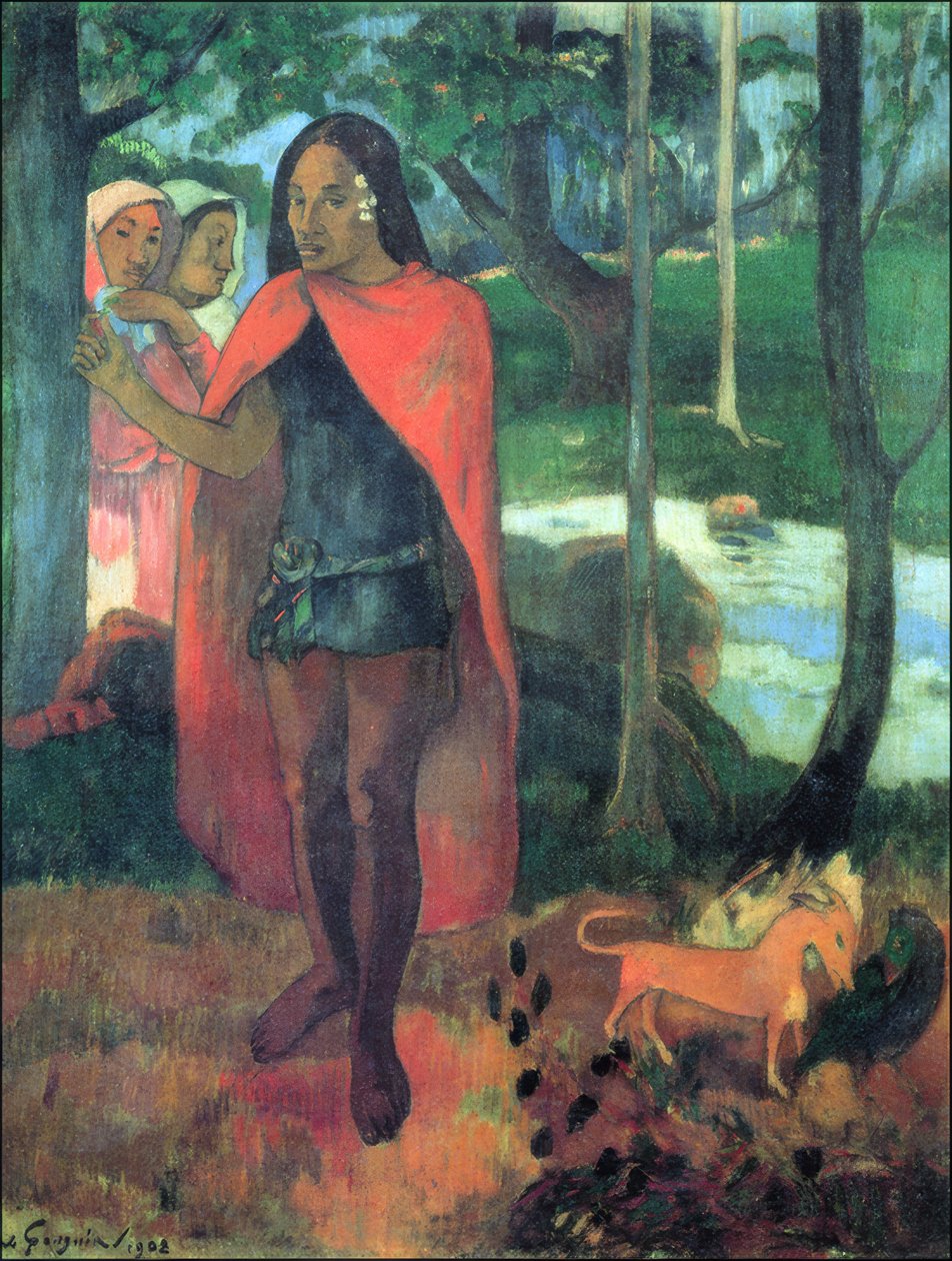 lang mønestang av Paul Gauguin