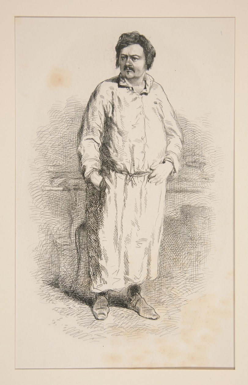 Balzac av Paul Gavarni