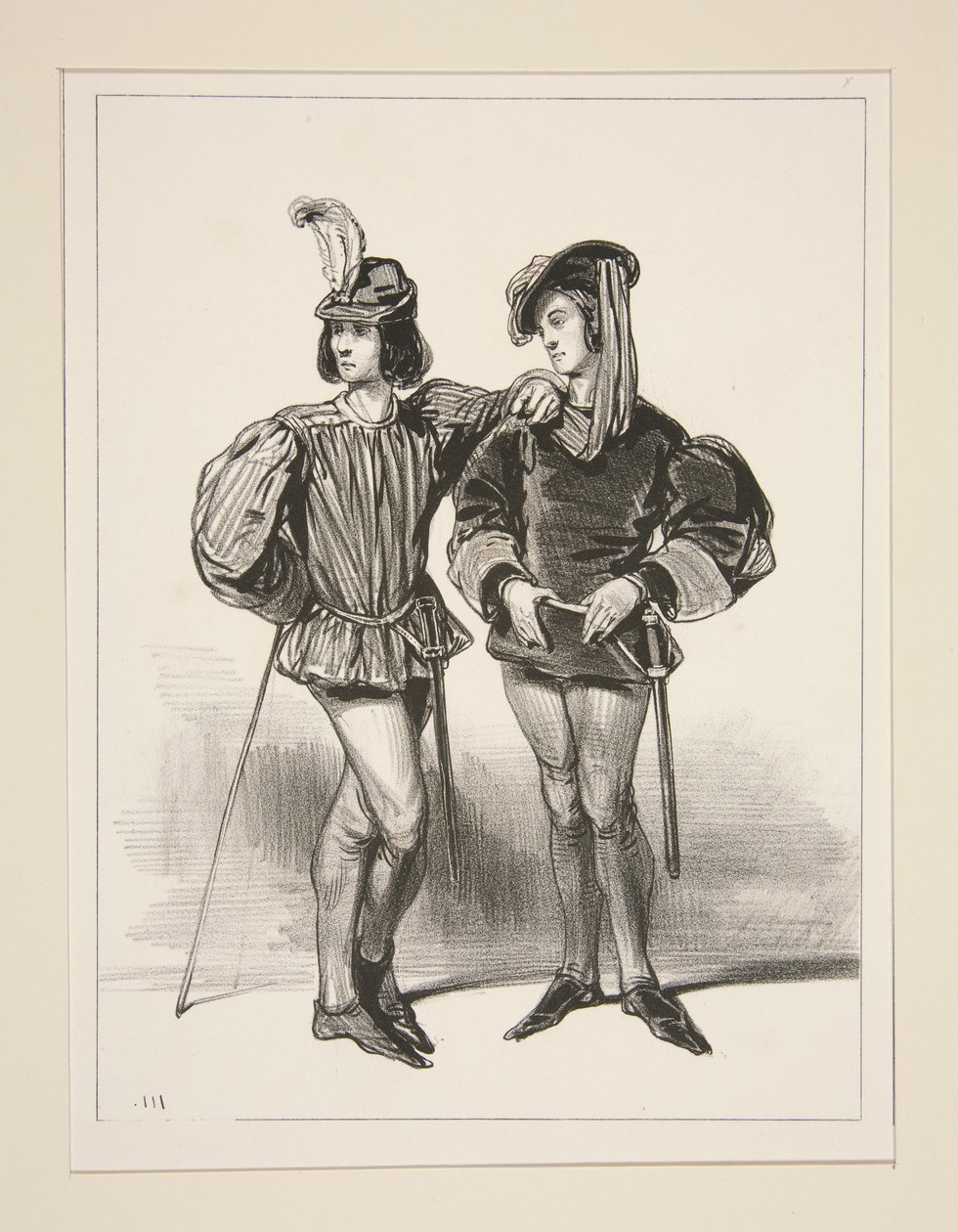 1400. DOMMERE. av Paul Gavarni