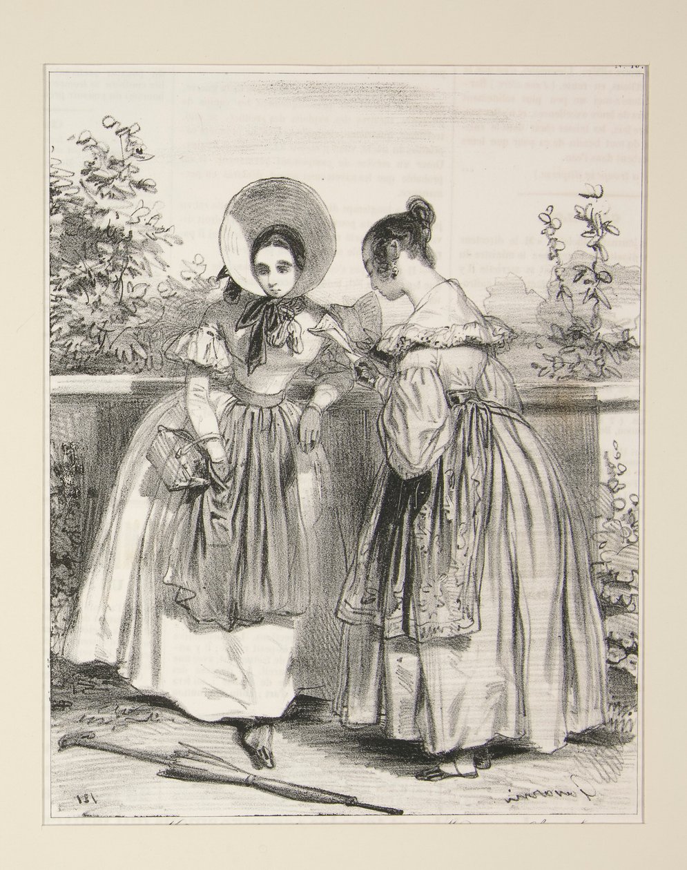 En Madame Hippolite av Paul Gavarni