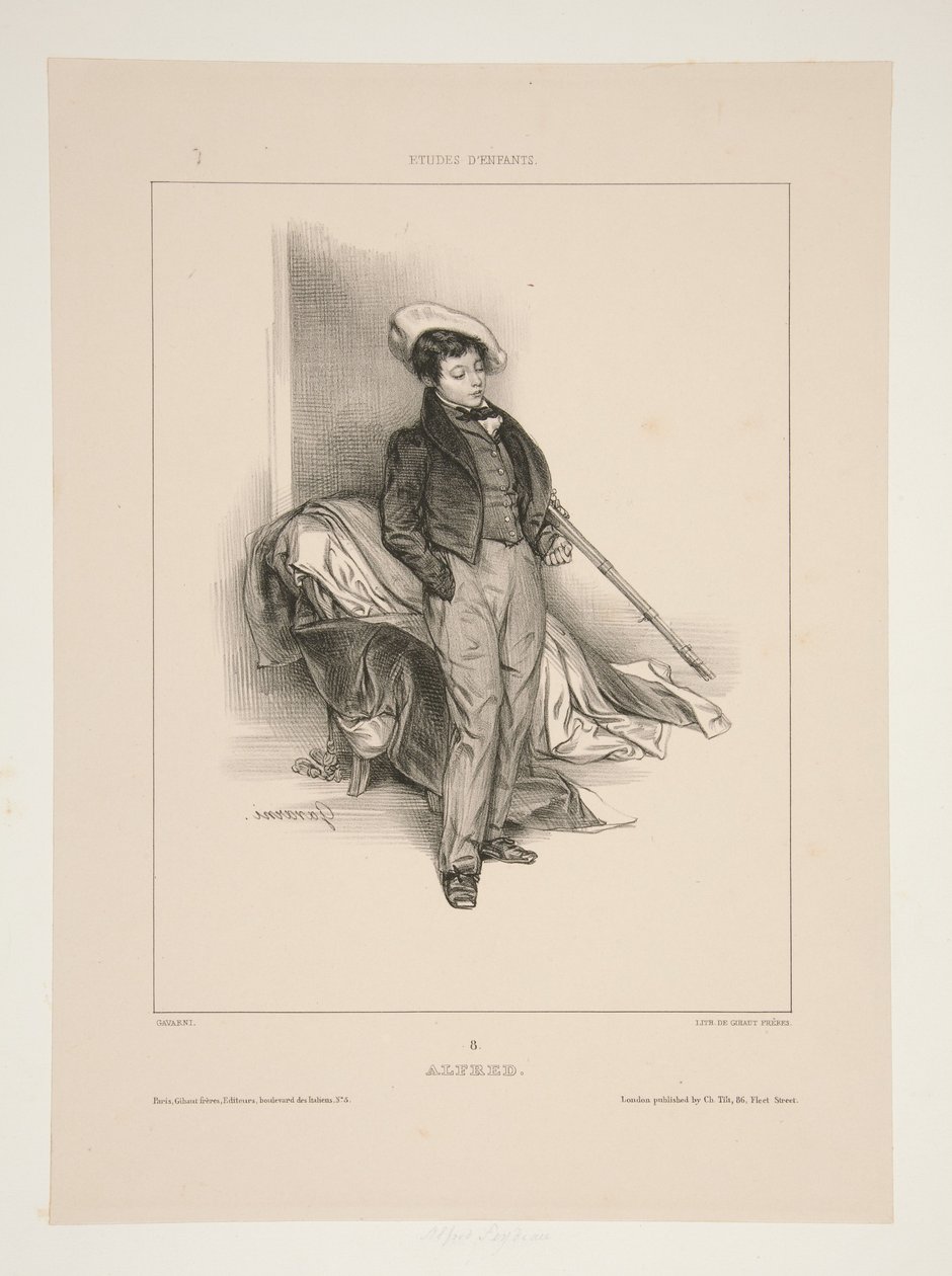 Alfred (Feydeau) av Paul Gavarni