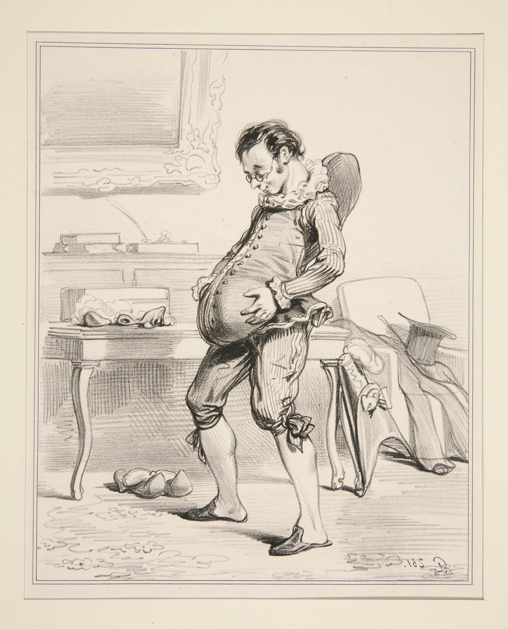 Bosse de la Gaite av Paul Gavarni