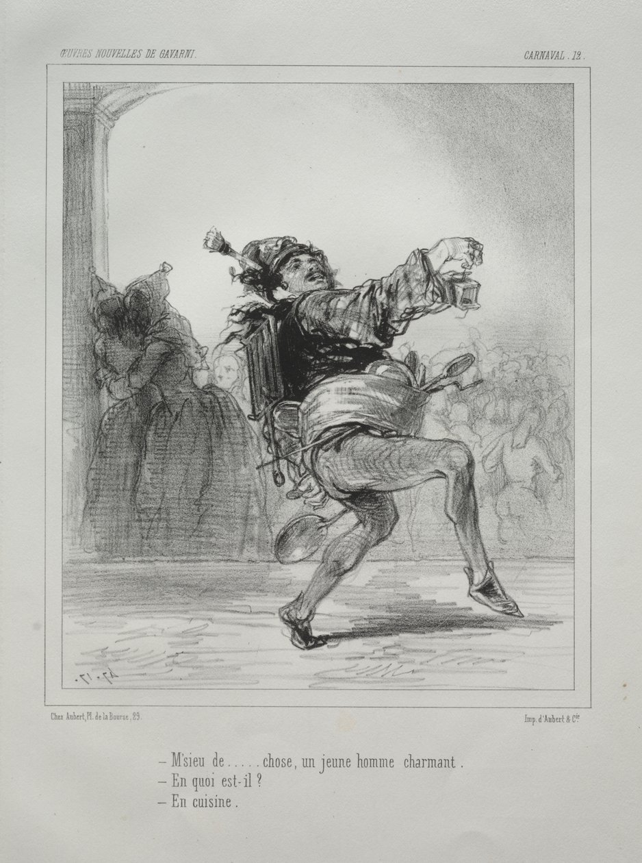 karneval av Paul Gavarni