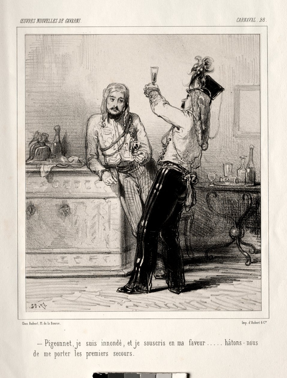 Karneval av Paul Gavarni