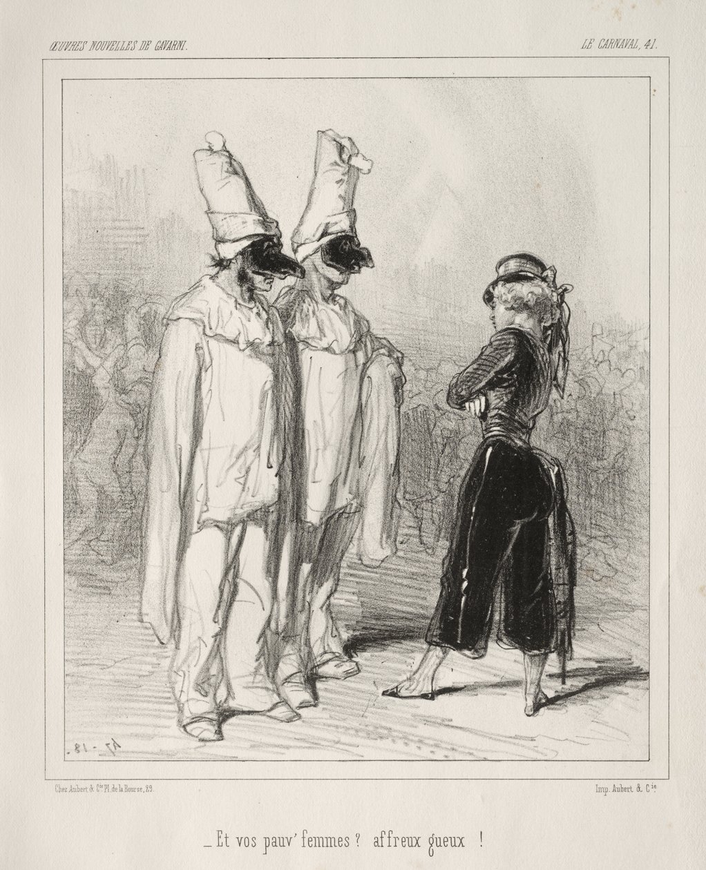 Karneval av Paul Gavarni