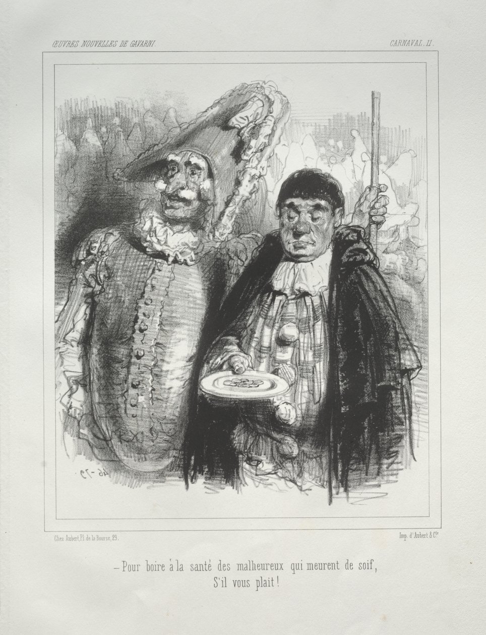 Karneval av Paul Gavarni