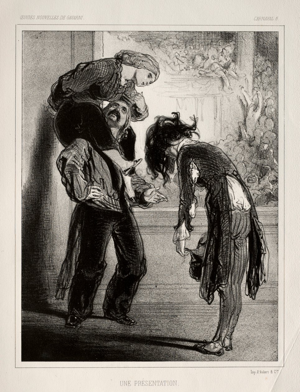 Karneval. av Paul Gavarni
