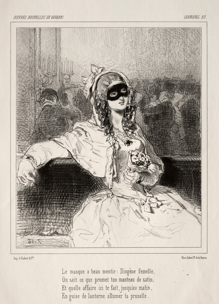 Karneval. av Paul Gavarni