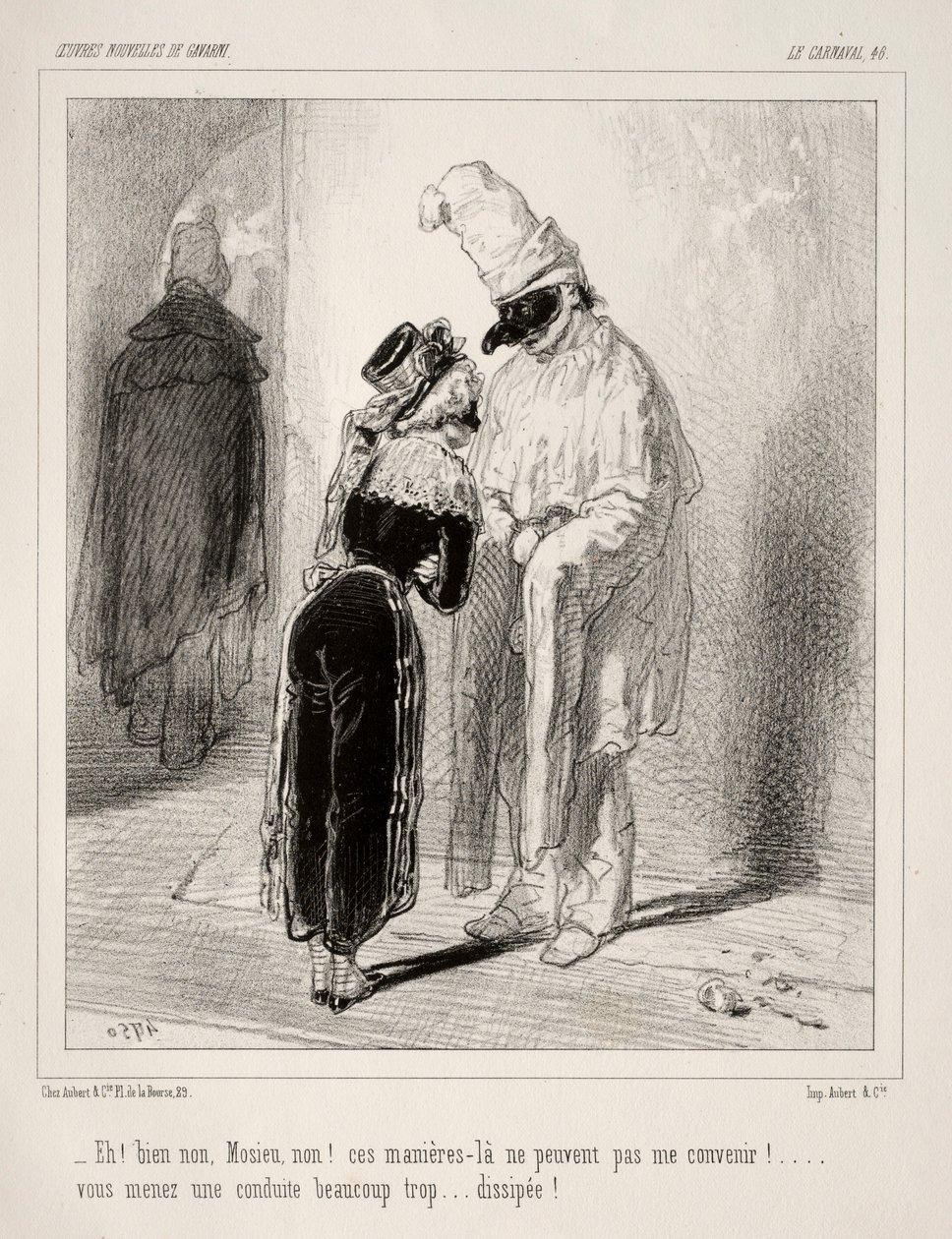 Karneval. av Paul Gavarni
