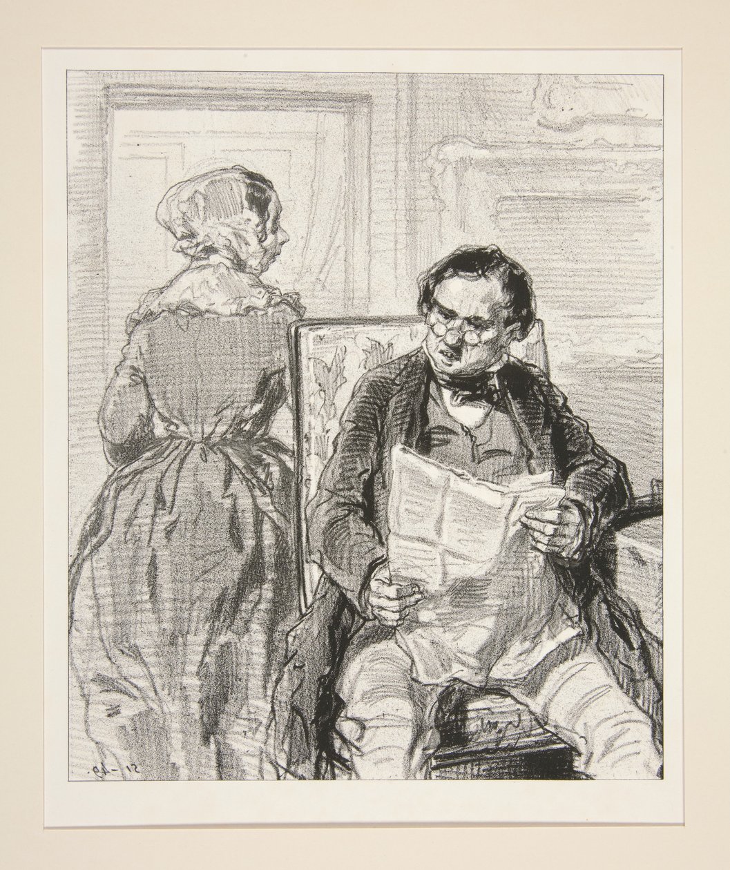 ...Likevel, monsieur Desormay, ville en mening fra Dem være billigere. av Paul Gavarni
