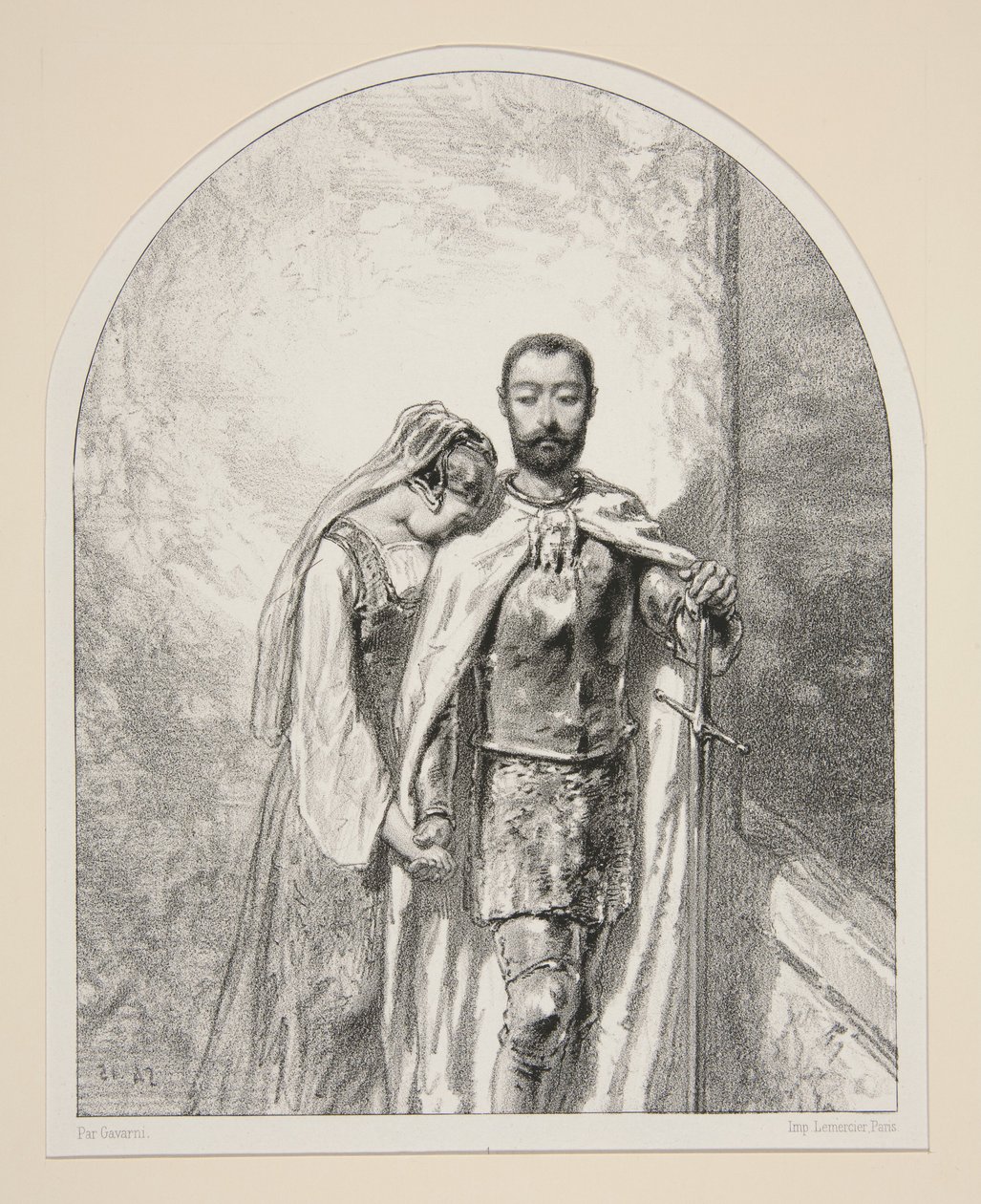 Barberines sang av Paul Gavarni