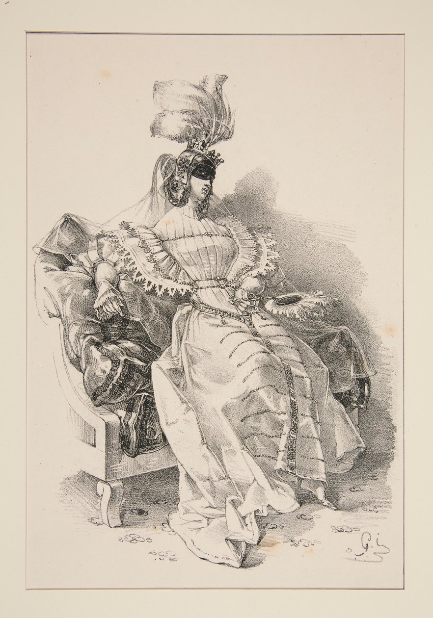 DUCHESSE. av Paul Gavarni