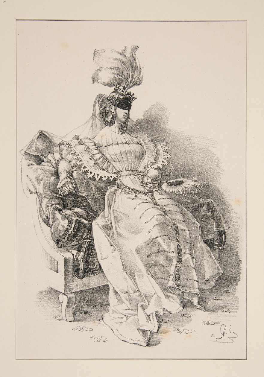 Hertuginne. av Paul Gavarni