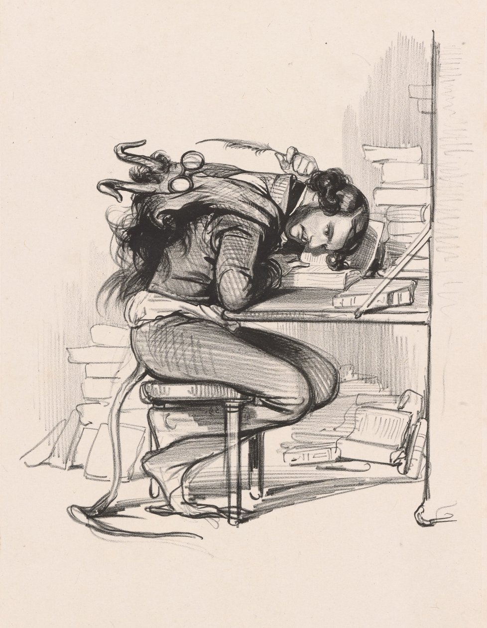 Émile Forgues, Old-Nick av Paul Gavarni