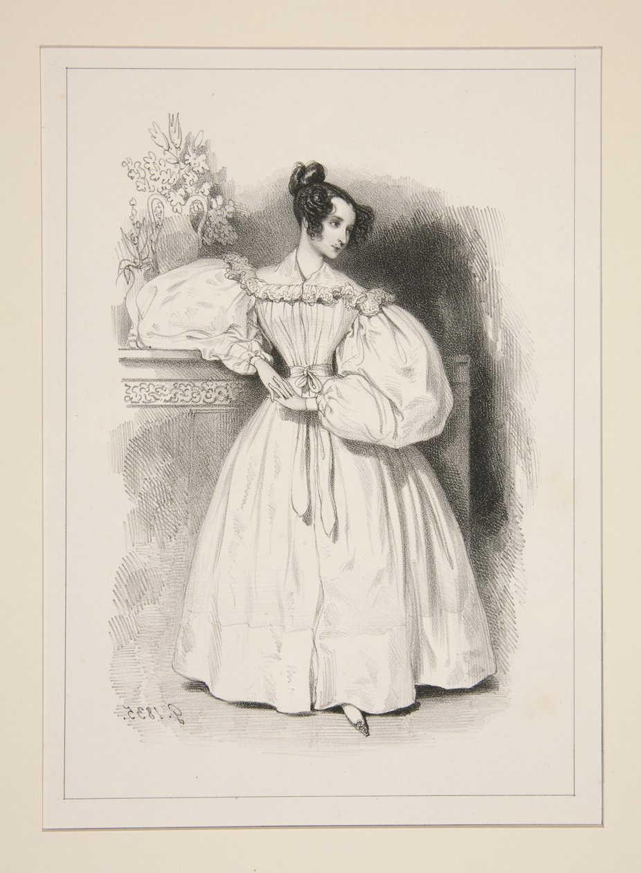 Eugenie Sauvage av Paul Gavarni
