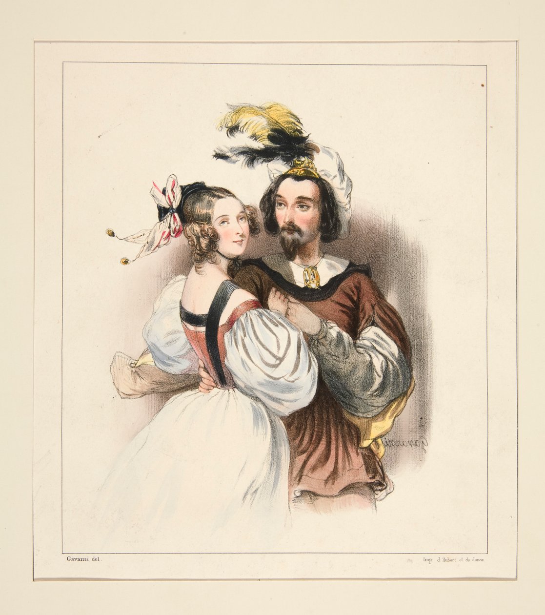 FEBRUAR. av Paul Gavarni