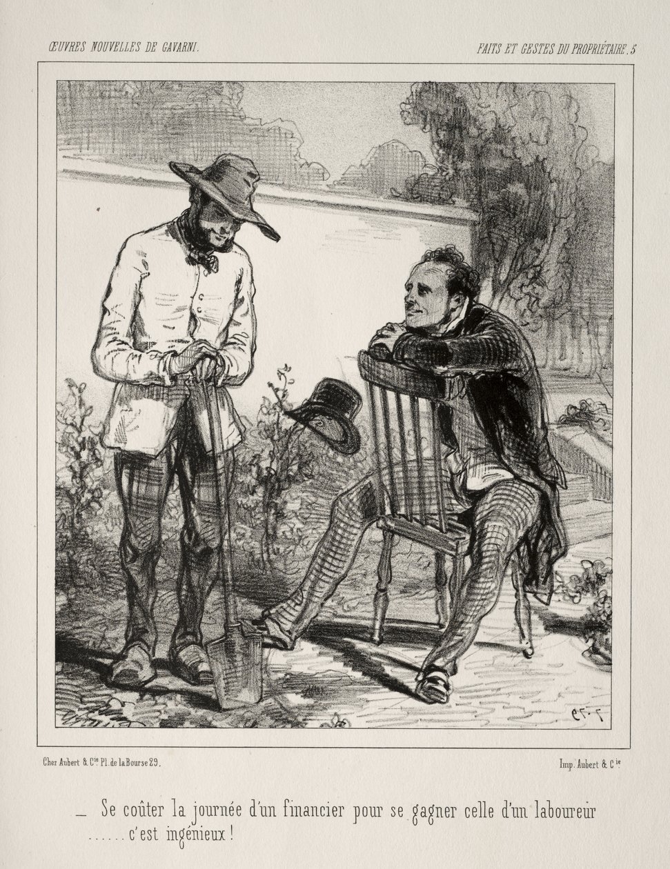 Handlinger og handlinger fra eieren av Paul Gavarni