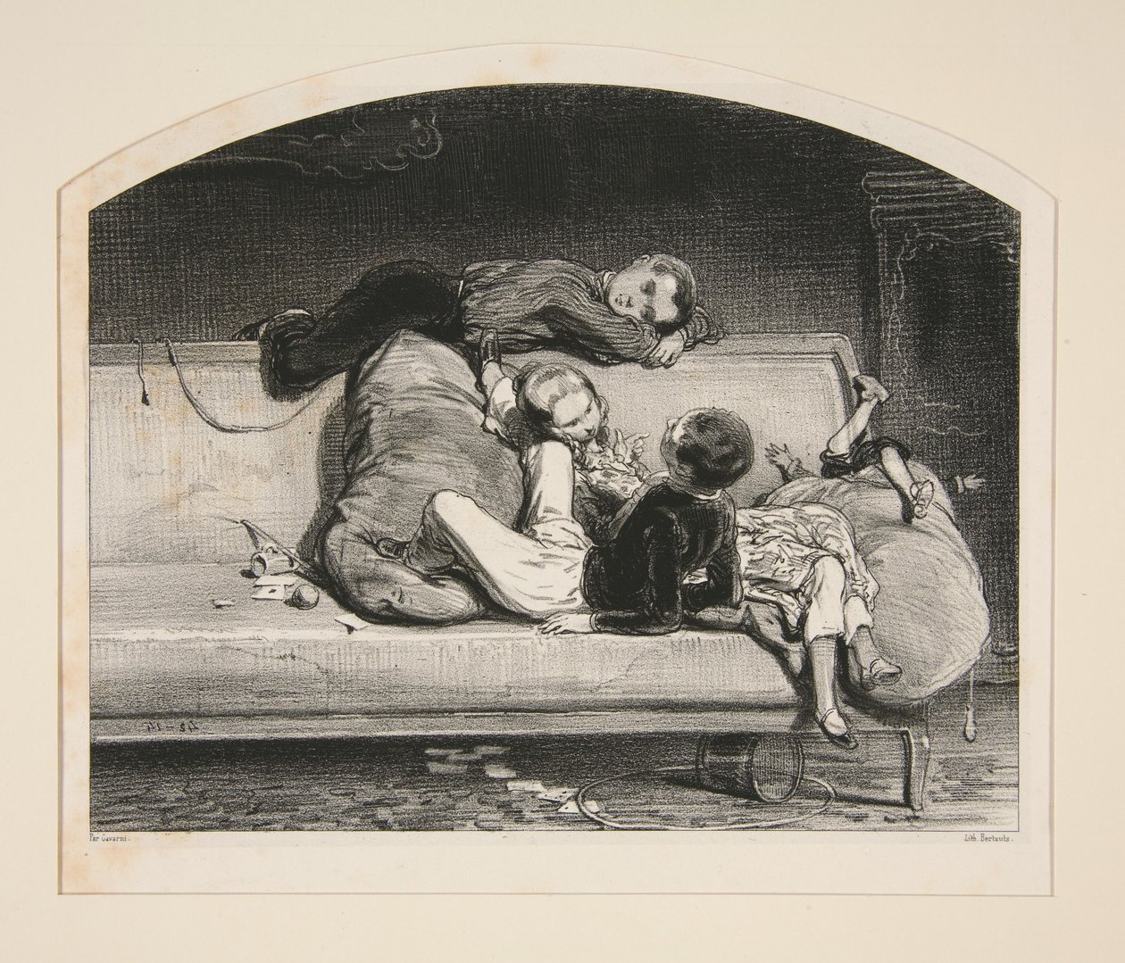Frontispis av Paul Gavarni