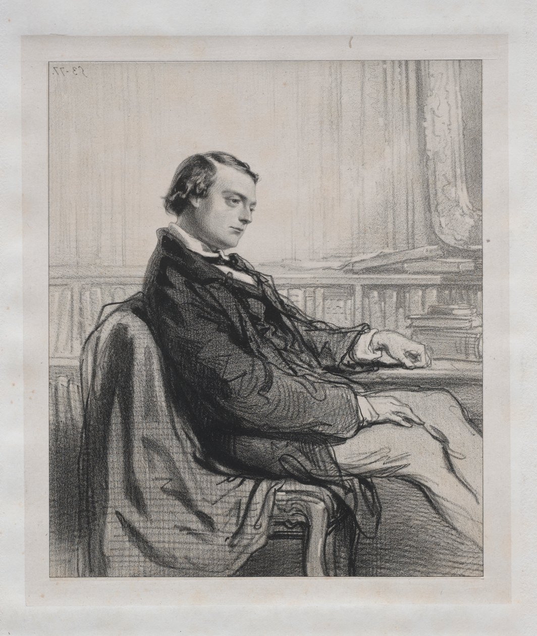 Pressens herrer: Théodore de Banville av Paul Gavarni
