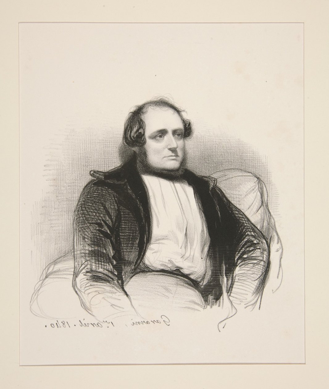 Henri Monnier av Paul Gavarni