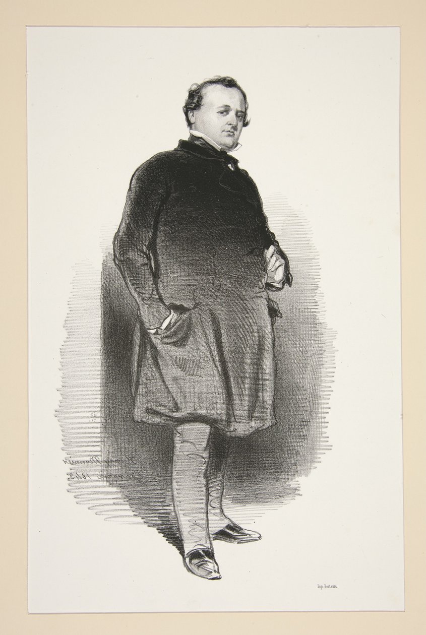 Henri Monnier av Paul Gavarni