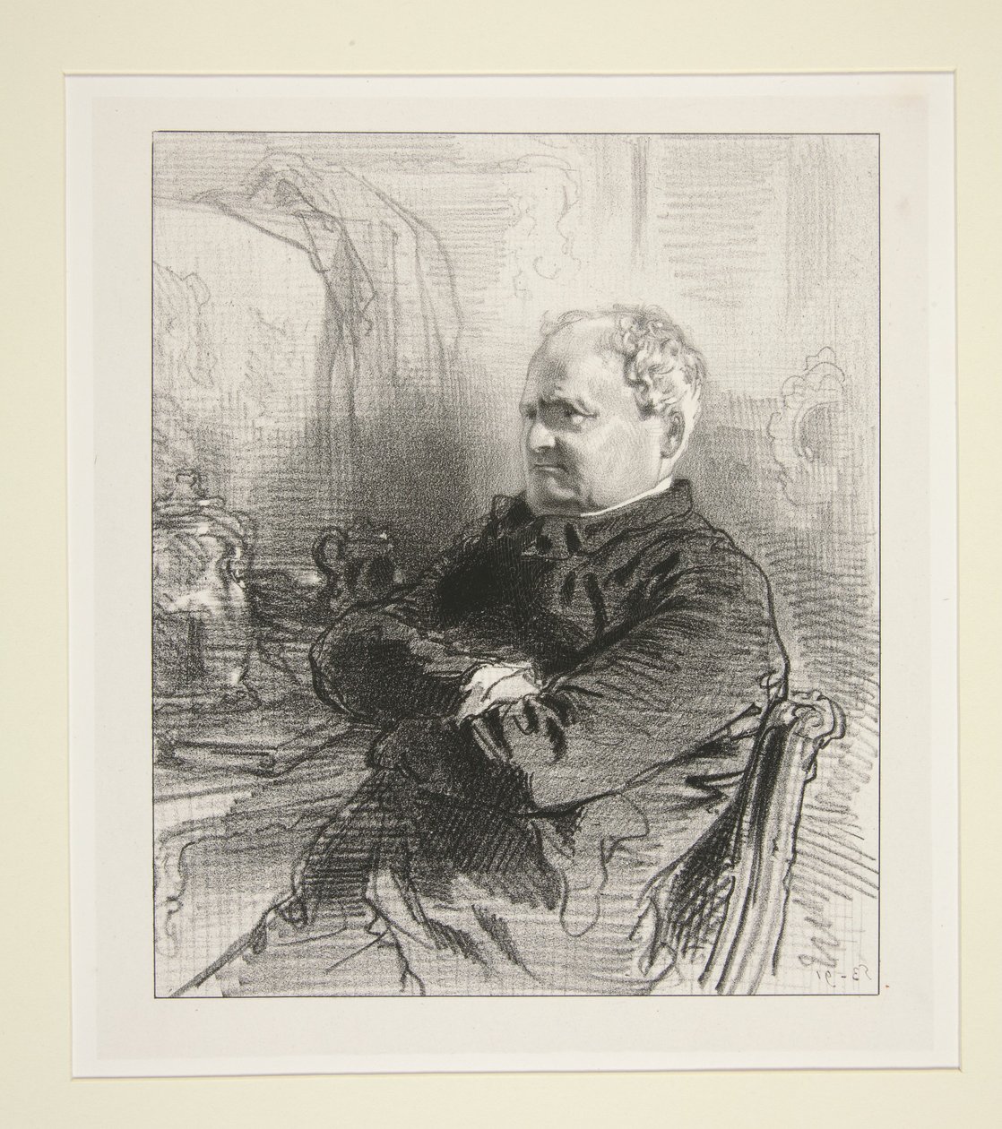 Henri Monnier av Paul Gavarni
