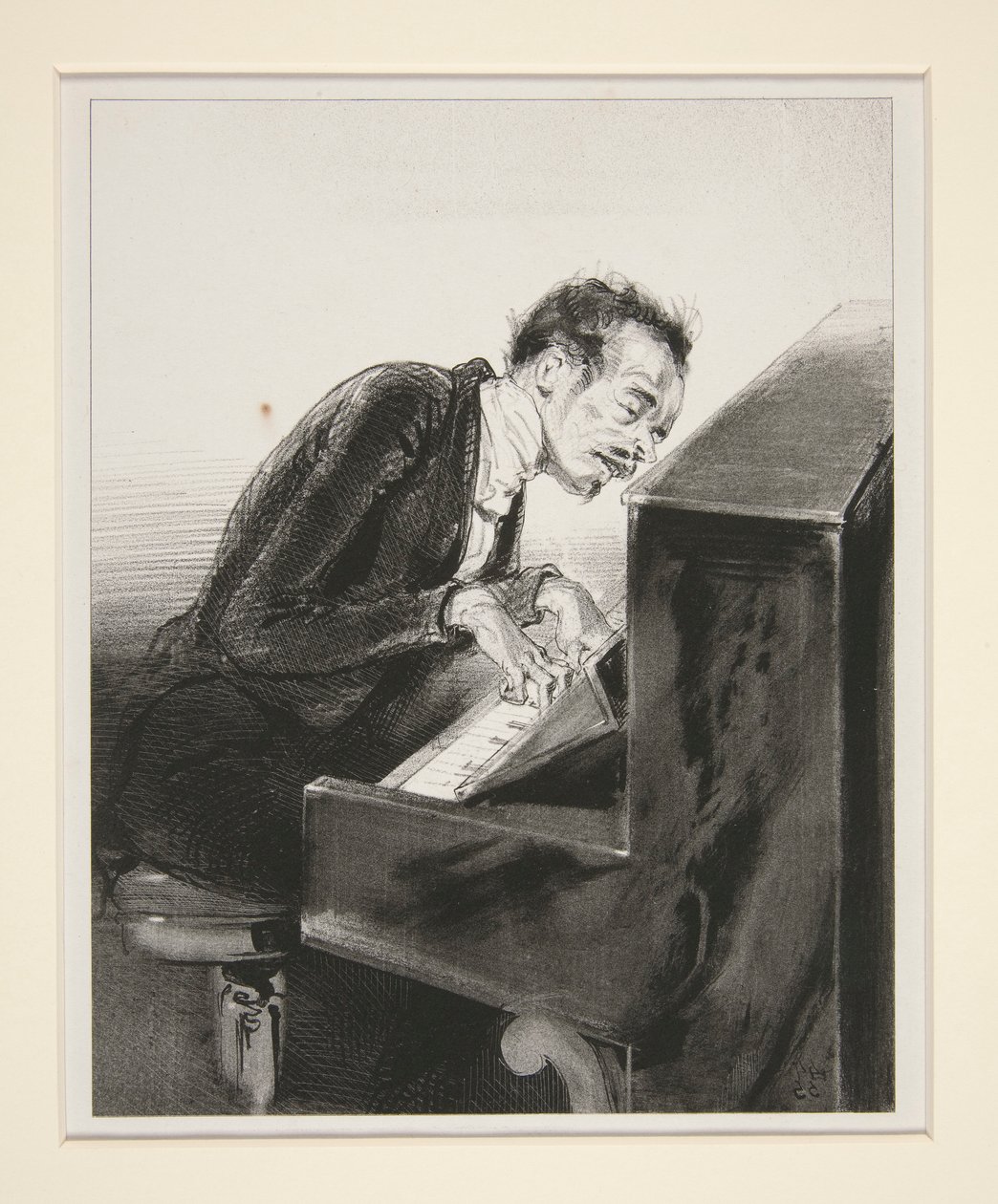 IMPROVISASJONER MELANKOLIKER. av Paul Gavarni