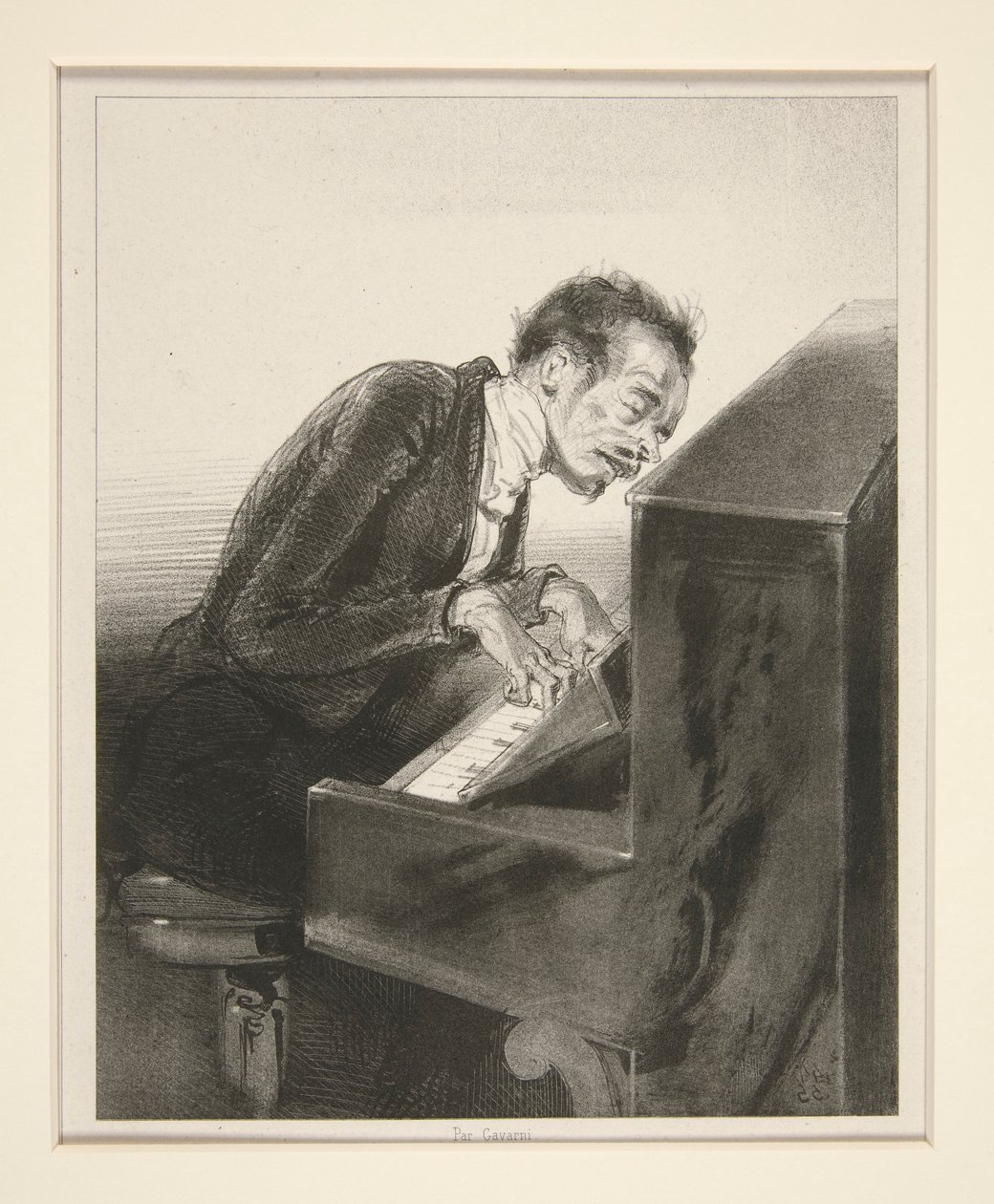 IMPROVISASJONER MELANKOLIKER. av Paul Gavarni