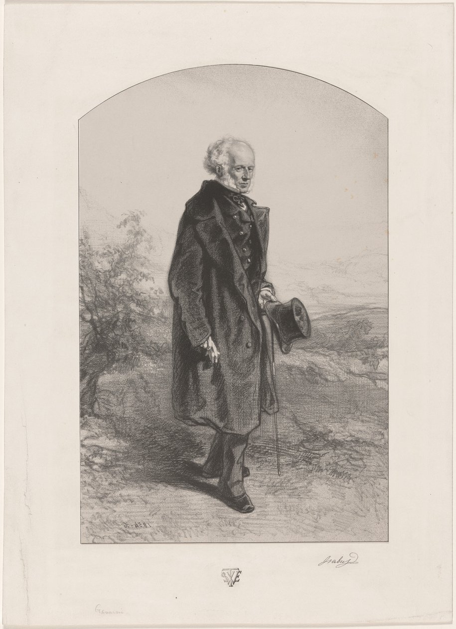 Jean Baptiste Isabey av Paul Gavarni