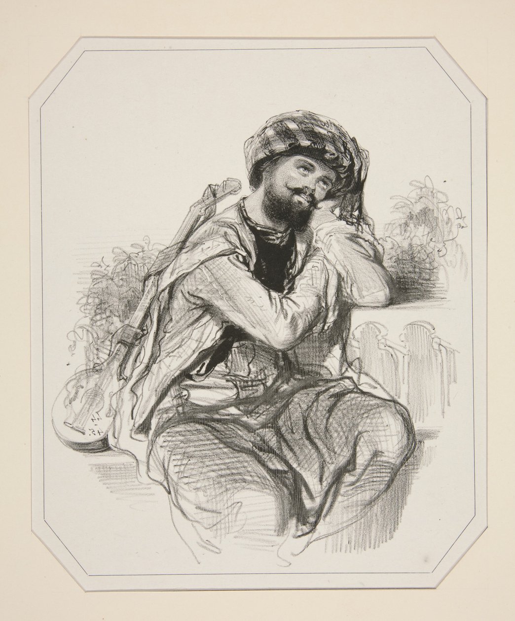 Den mauriske serenaden (sic) av Paul Gavarni