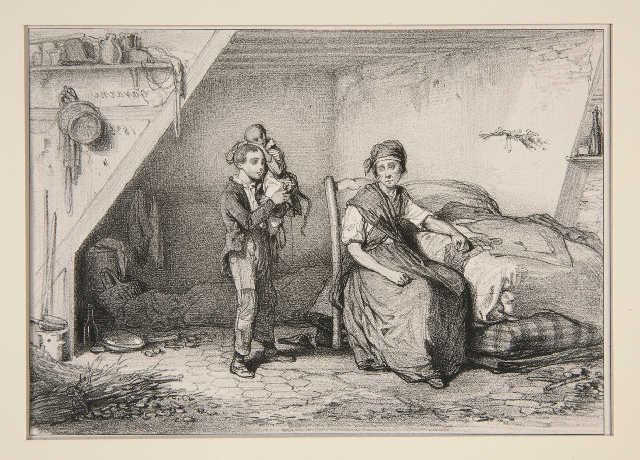 Adriens ape av Paul Gavarni