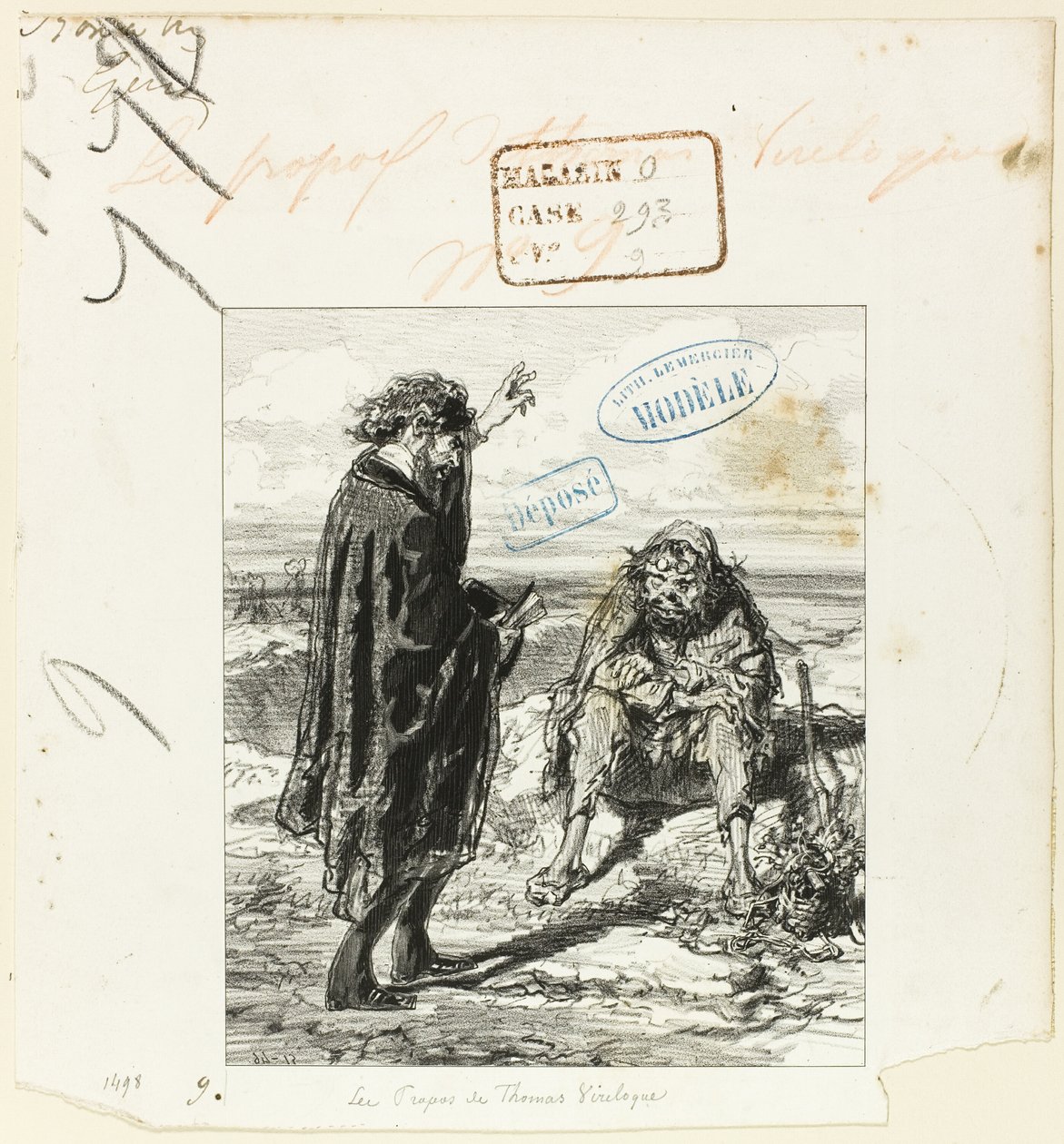 Les Propos de Thomas Vireloque: Man the Masterpiece of Creation av Paul Gavarni