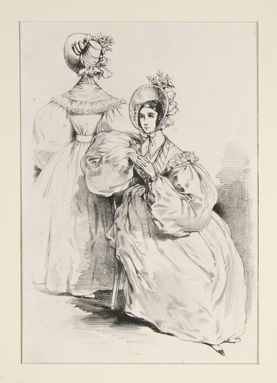 MAI 1836. Kjoler av jaconet. ... av Paul Gavarni