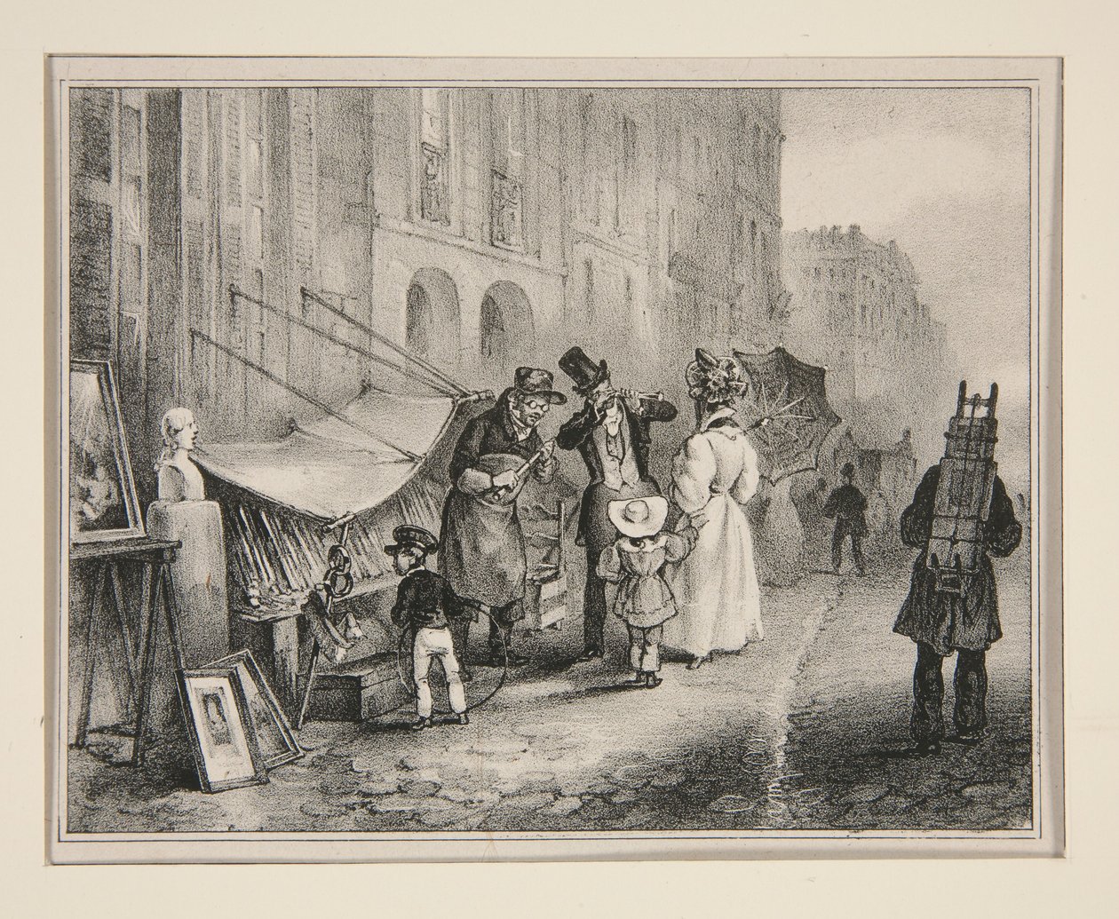 Brilleselger av Paul Gavarni