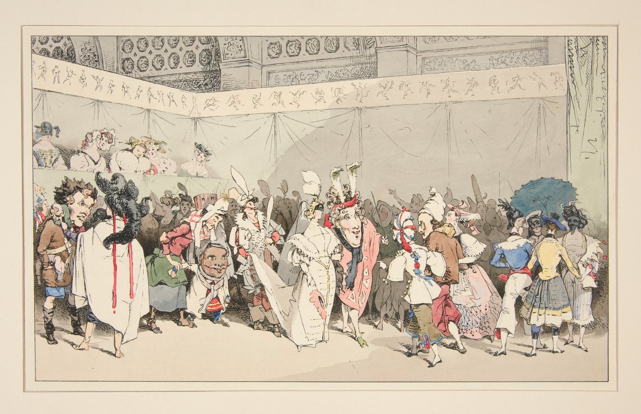 MASKERADE. Forkledninger (sic) av Gavarni, utgitt i 1828, 1829 og 1830. av Paul Gavarni