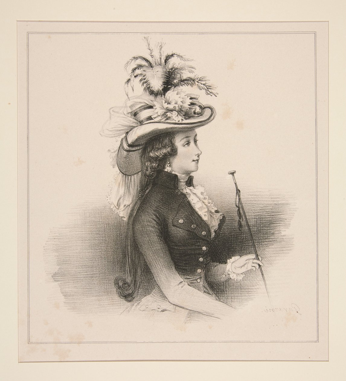 Parismoter i 1787 av Paul Gavarni