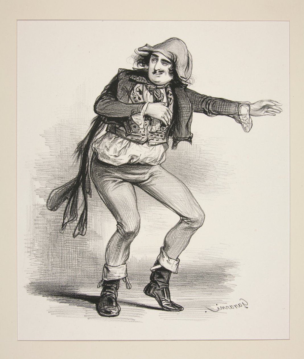 M. Floumann av Paul Gavarni